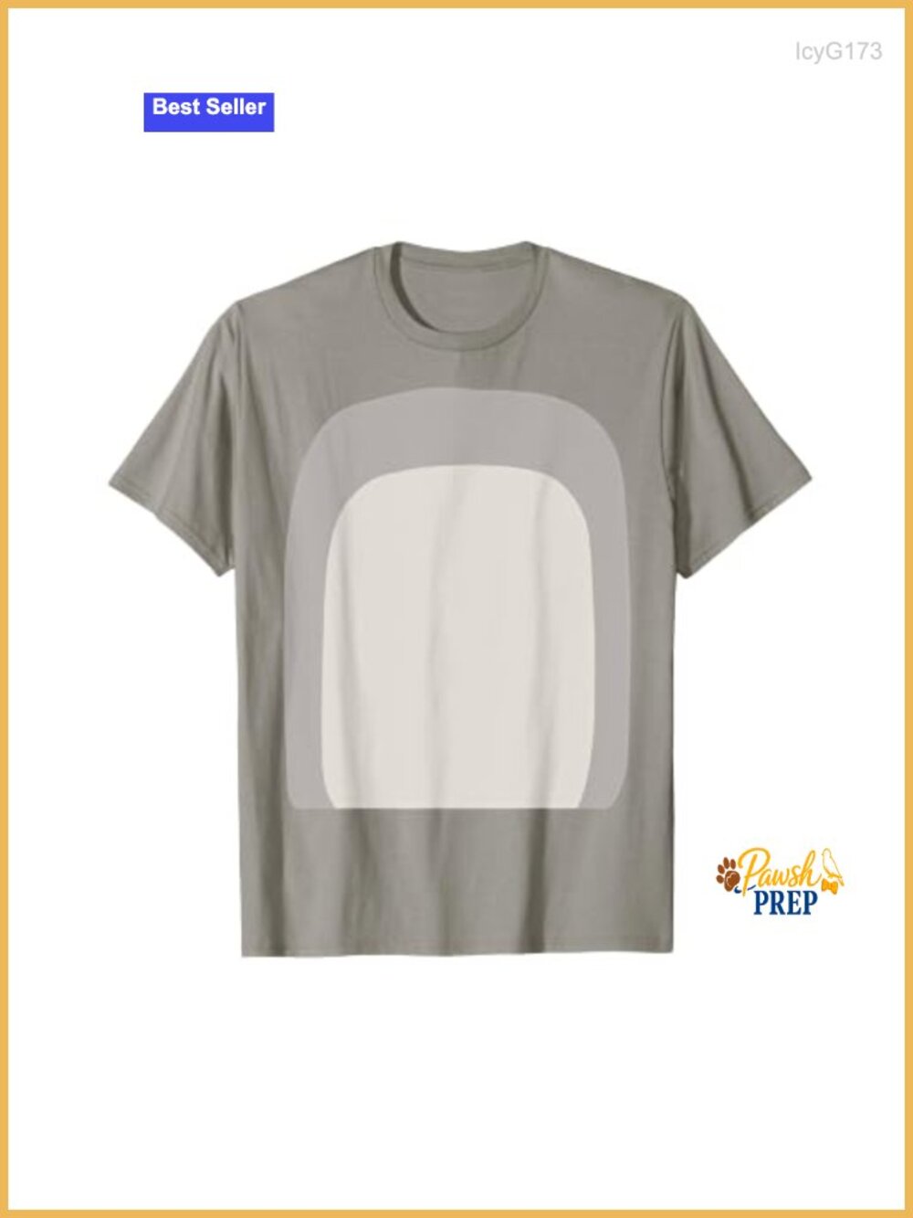Cartoon Dog Holiday Costume T-Shirt Classic Fit U-Neck Short Sleeve